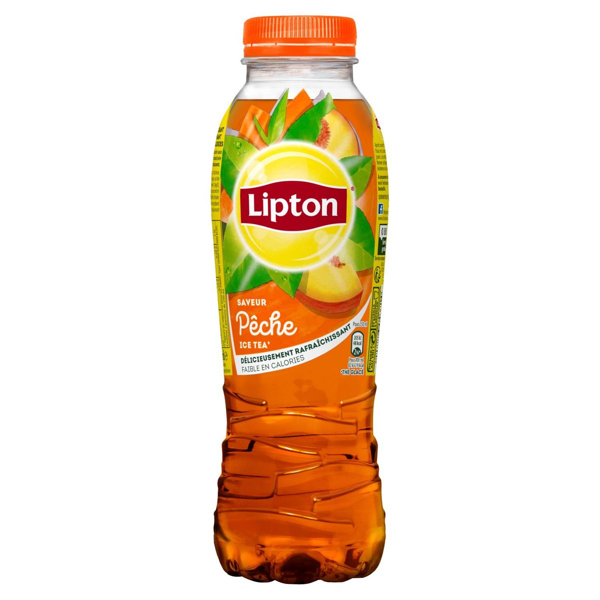 LIPTON Thé glacé saveur pêche 50cl
