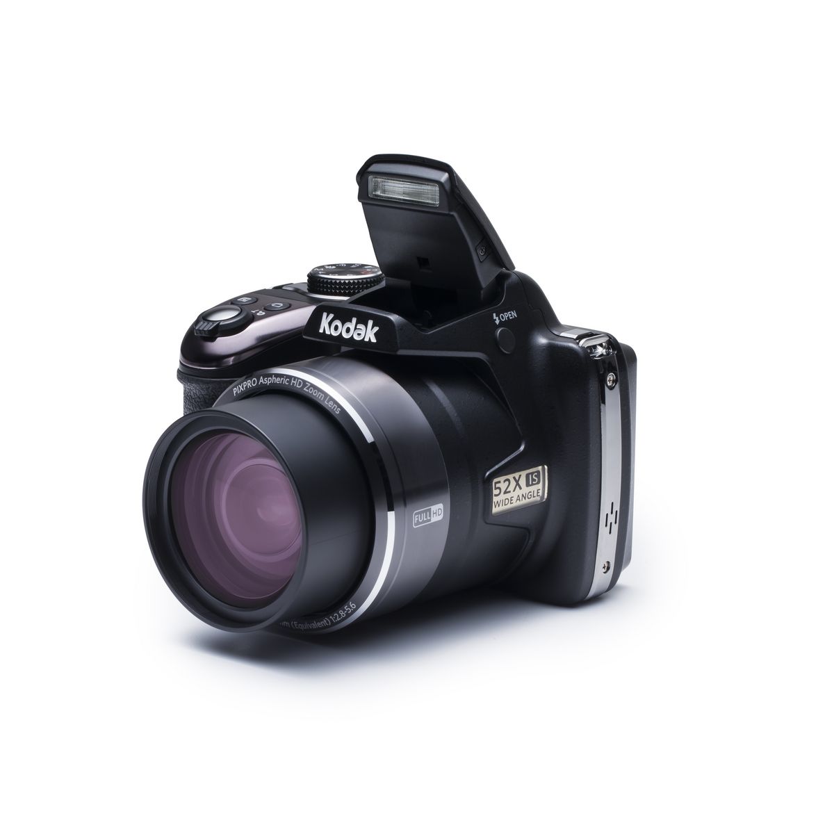KODAK Appareil Photo Bridge - PIXPRO AZ525 - Noir - Objectif 4.3-226.3 mm