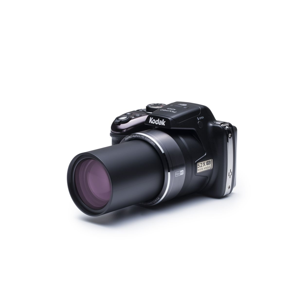 KODAK Appareil Photo Bridge - PIXPRO AZ525 - Noir - Objectif 4.3-226.3 mm