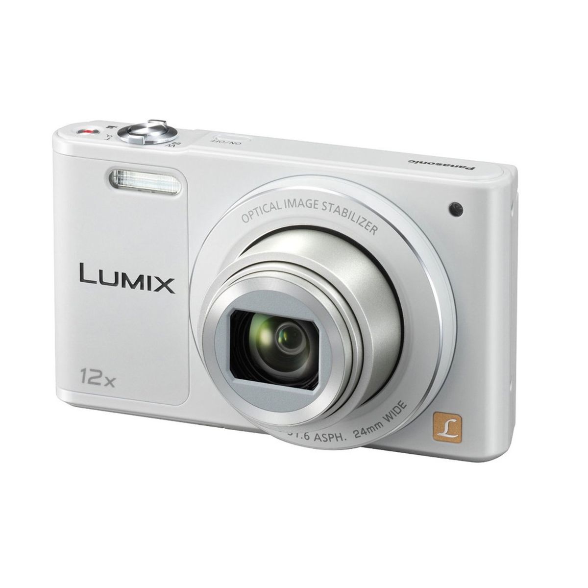 PANASONIC Appareil Photo Compact - DMC-SZ10 - Blanc + Objectif 4.3-51.6 mm