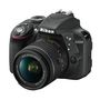 Voir la diapositive 2 : NIKON Appareil Photo Reflex - D3300 - Noir + Objectif 18-55 m + Objectif 55-200 mm