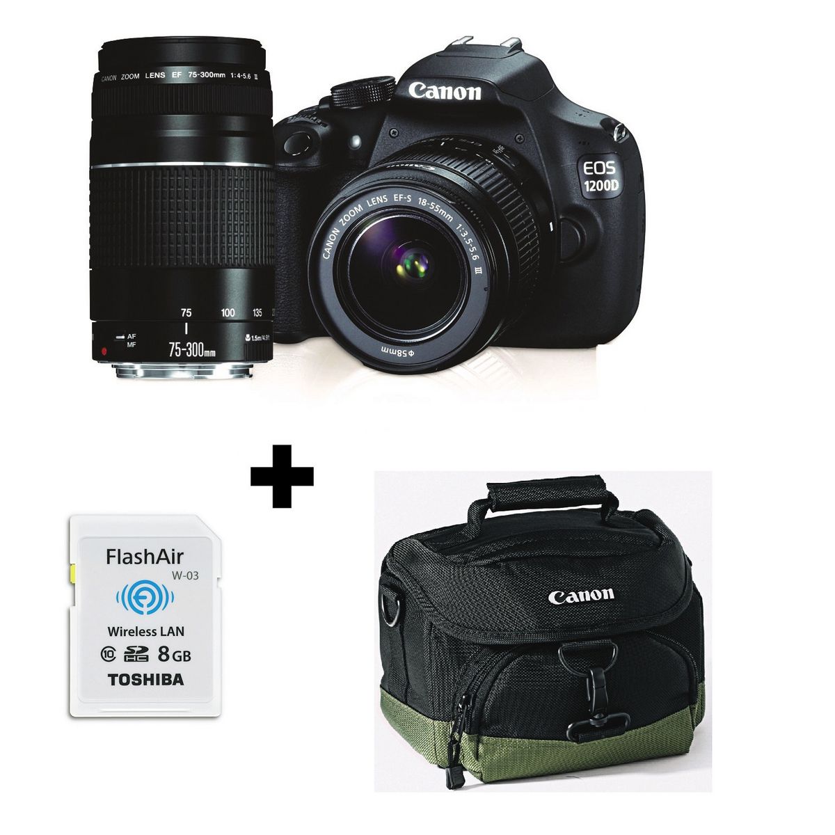 CANON EOS 1200D 18-55 DC - Appareil photo reflex