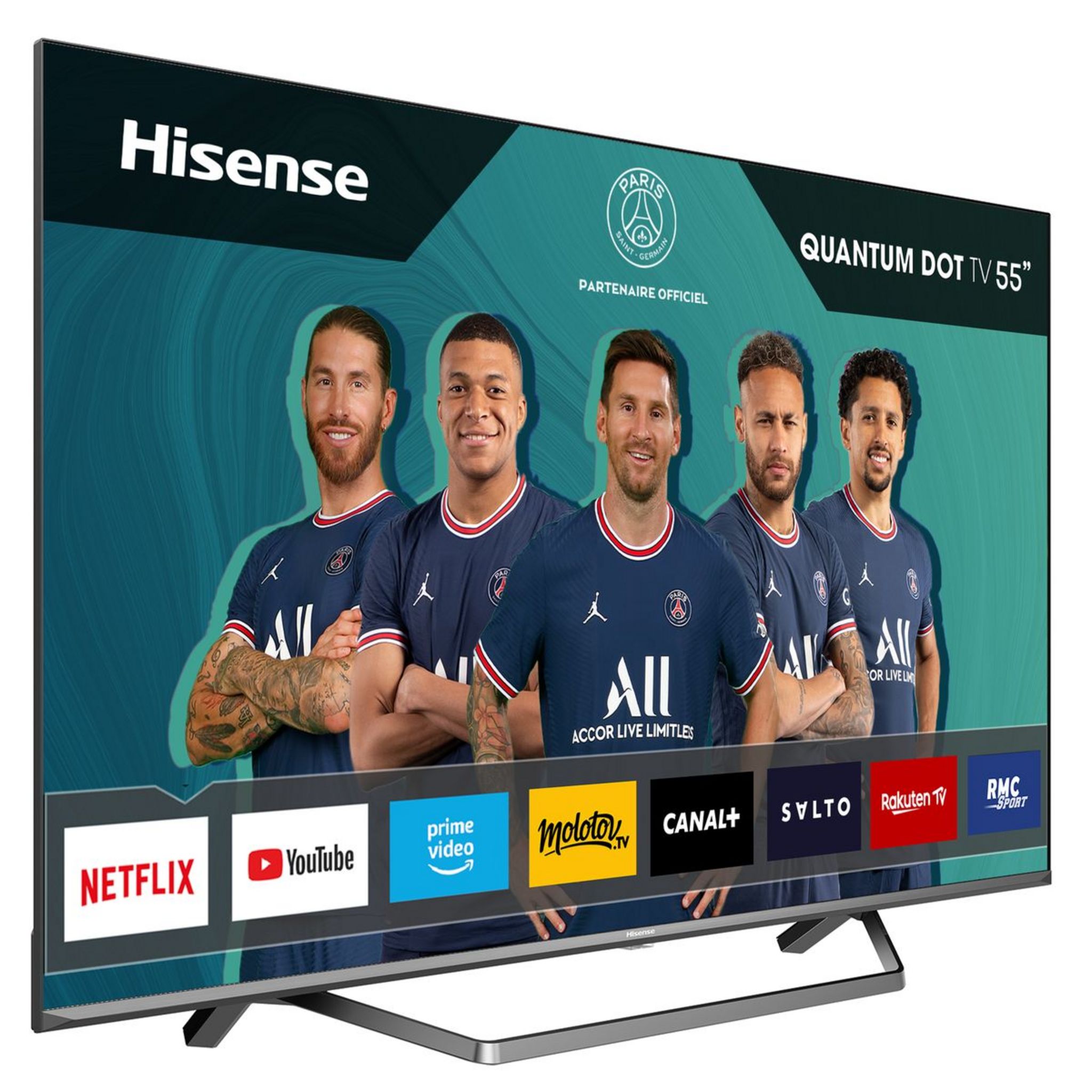 Voir la diapositive 5 : HISENSE 65U7QF TV QLED 4K Ultra HD 164 cm