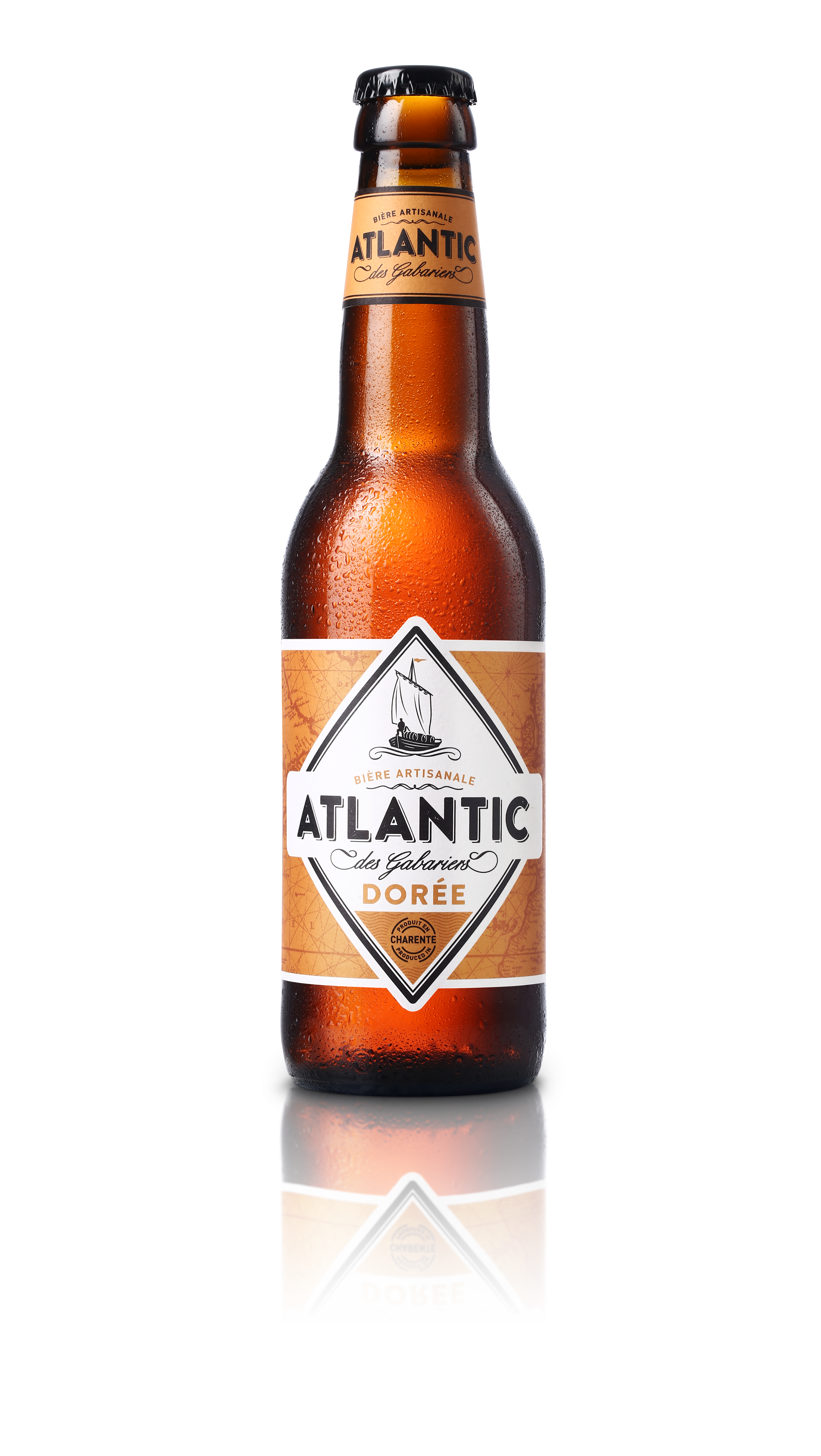 ATLANTIC Bière artisanale dorée des Gabariers 5.5% 33cl