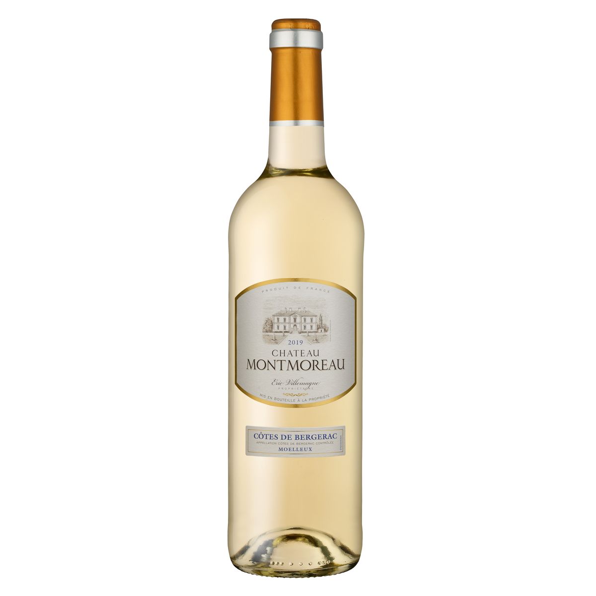 AOP Côtes-de-Bergerac Château Montmoreau blanc moelleux 2019 75cl