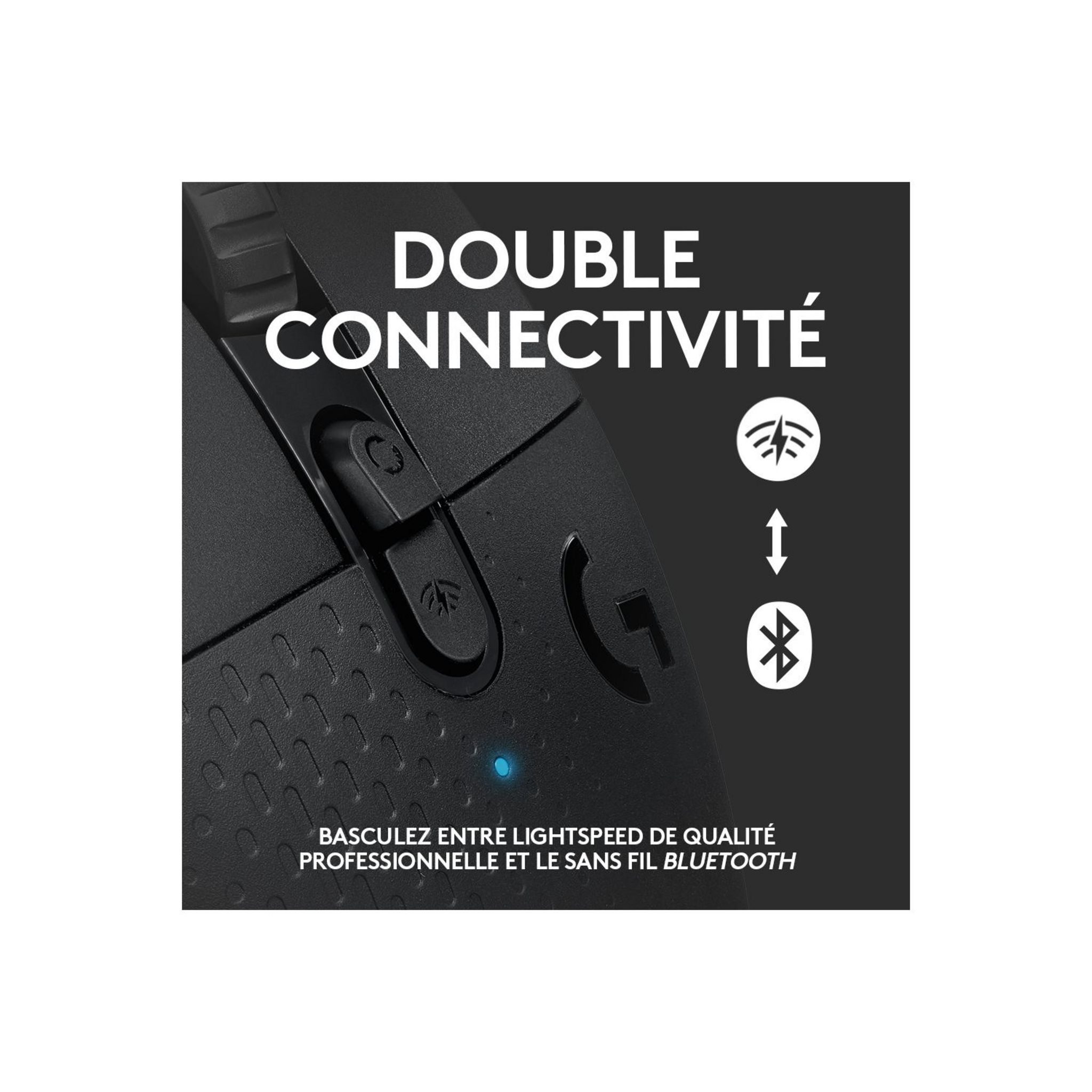 Voir la diapositive 5 : LOGITECH SOURIS SANS FIL GAMING G604 LIGHTSPEED BLUETOOTH NOIR