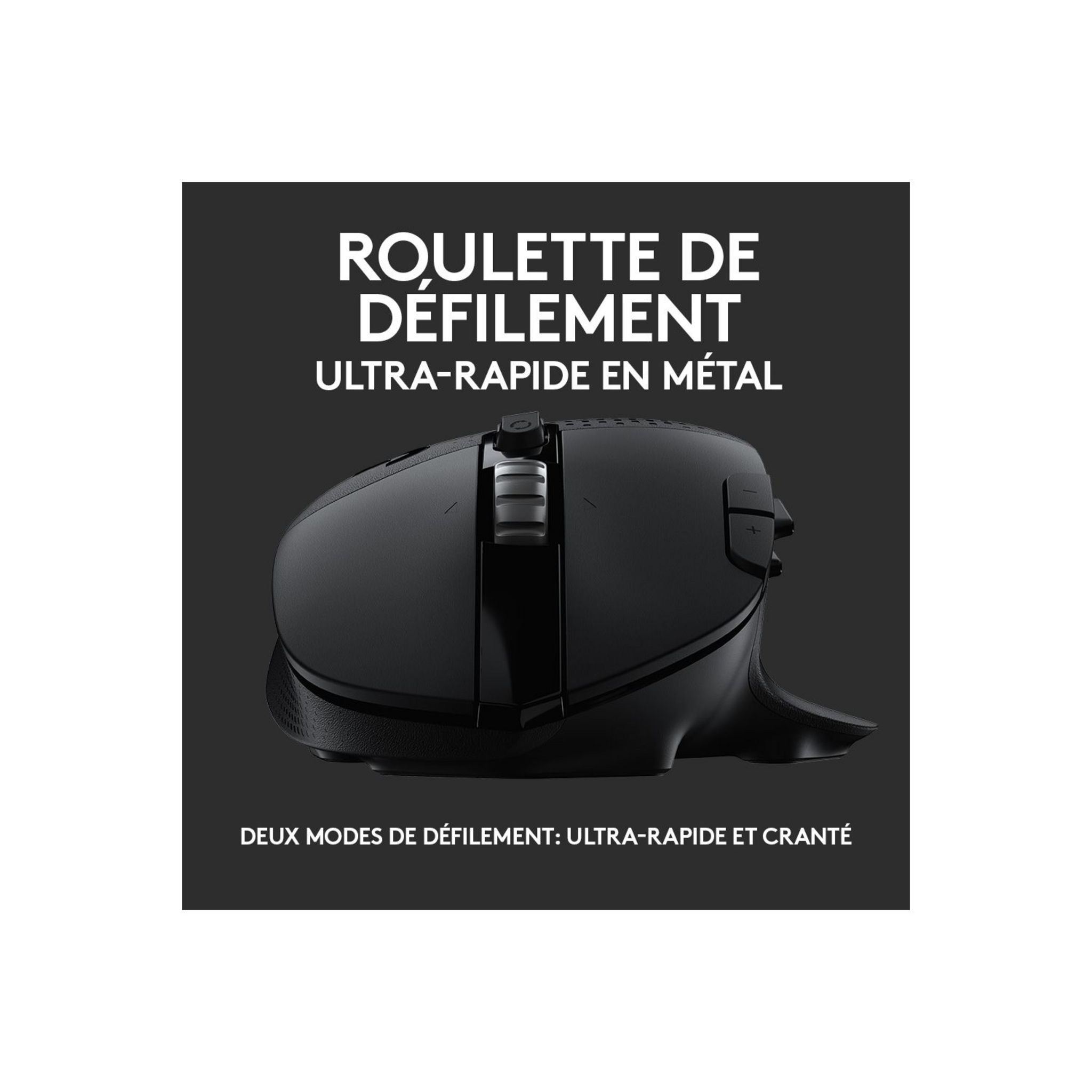 Voir la diapositive 8 : LOGITECH SOURIS SANS FIL GAMING G604 LIGHTSPEED BLUETOOTH NOIR
