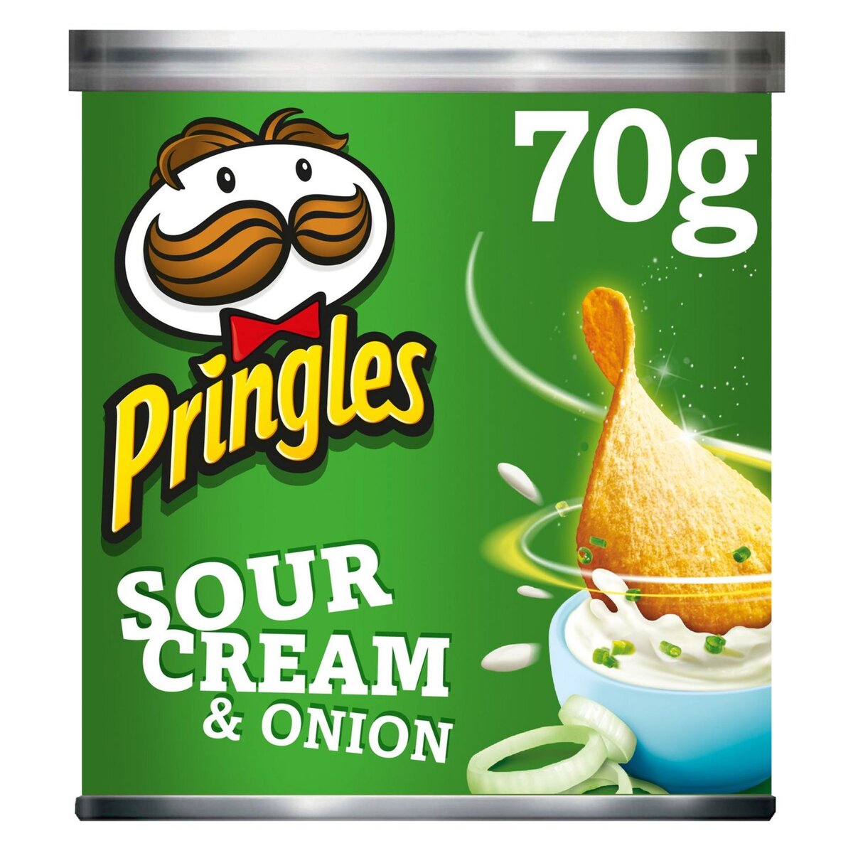 PRINGLES Chips tuiles crème et oignon 70g