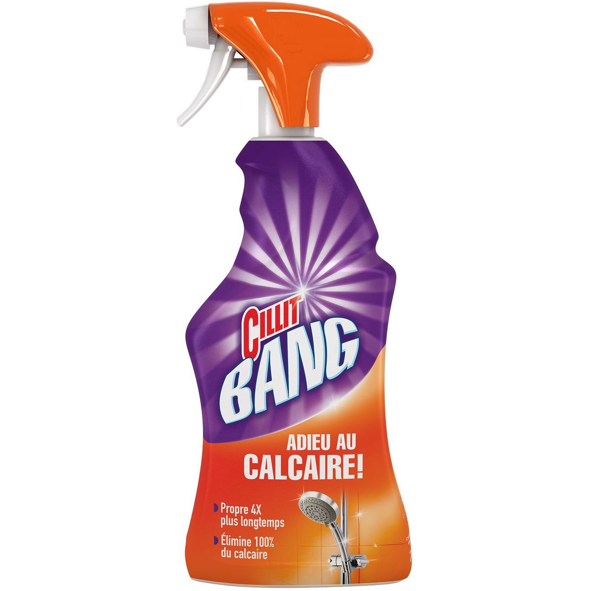 CILLIT BANG Spray nettoyant anti-calcaire salle de bain 750ml