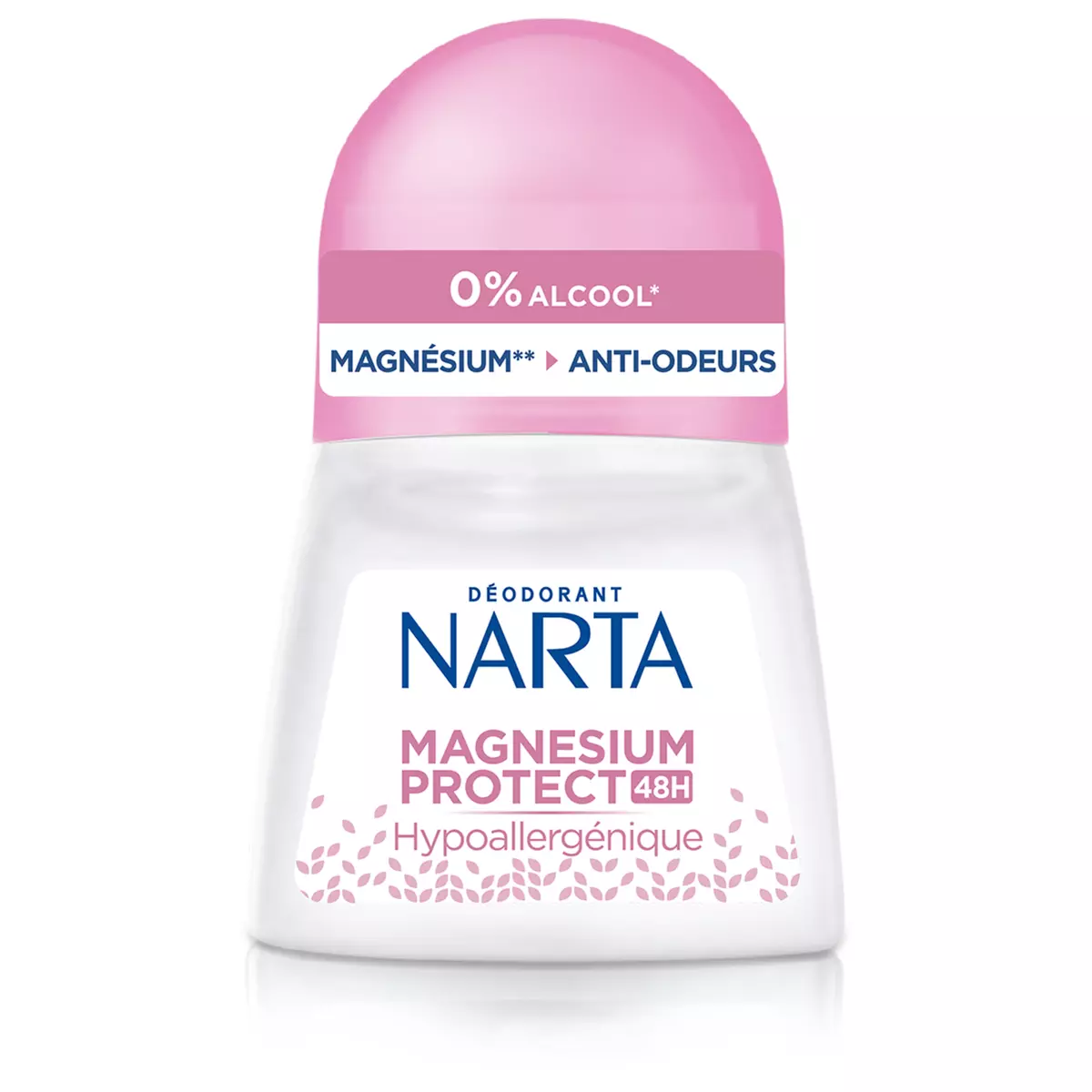 NARTA Déodorant bille 48h magnesium protect anti-odeurs 50ml