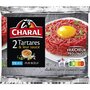 CHARAL Tartare pur bœuf 5% de MG et sa sauce + 70g de sauce 2x100g