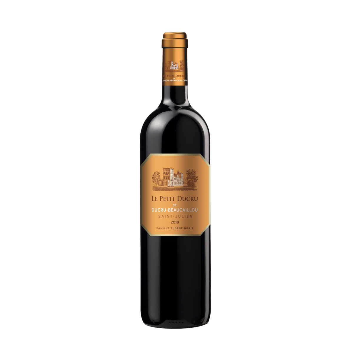 Vin rouge AOP Saint-Julien Le Petit Ducru de Ducru-Beaucaillou second vin du Château Ducru Beaucaillou 2019 75cl