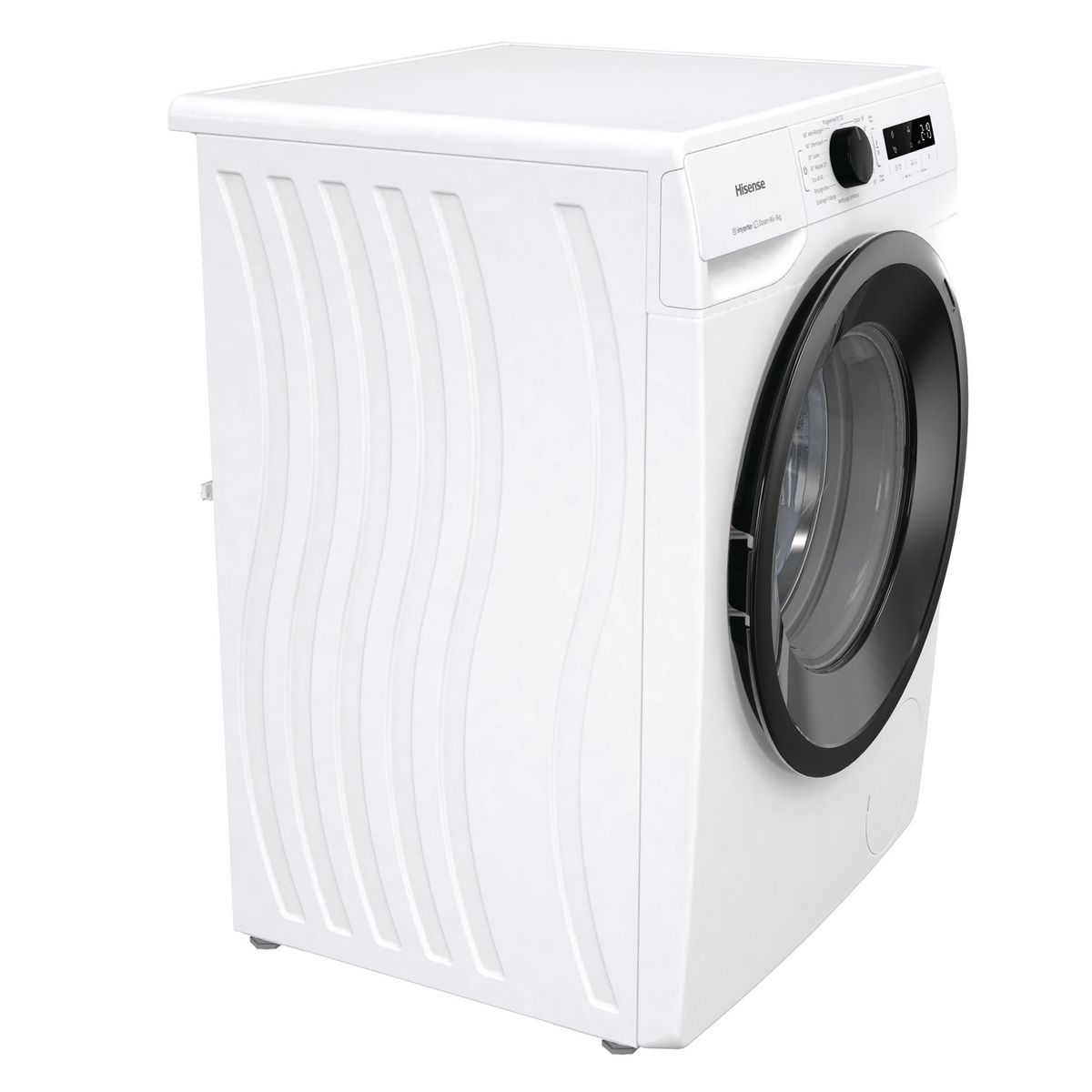 HISENSE Lave linge hublot WFGP80143VM, 8 kg, 1400 T/min, B