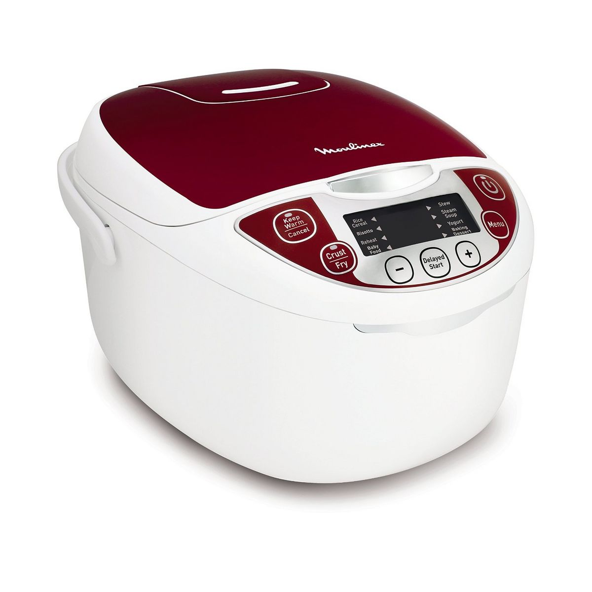 MOULINEX Multicuiseur Traditionnel 12en1 Rouge 5L MK705111