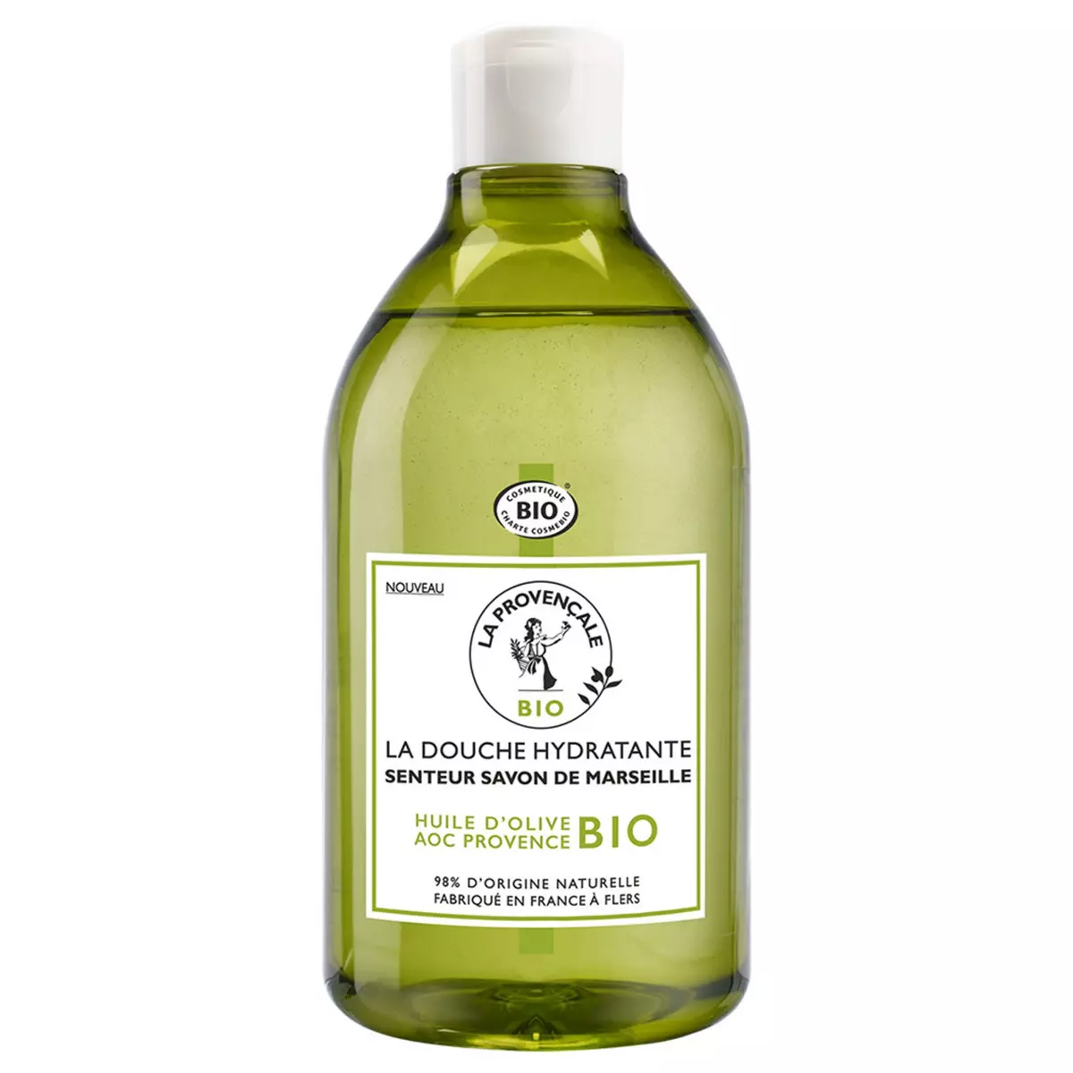 LA PROVENCALE BIO La douche hydratante gel douche senteur savon de Marseille à l'huile d'olive bio 500ml