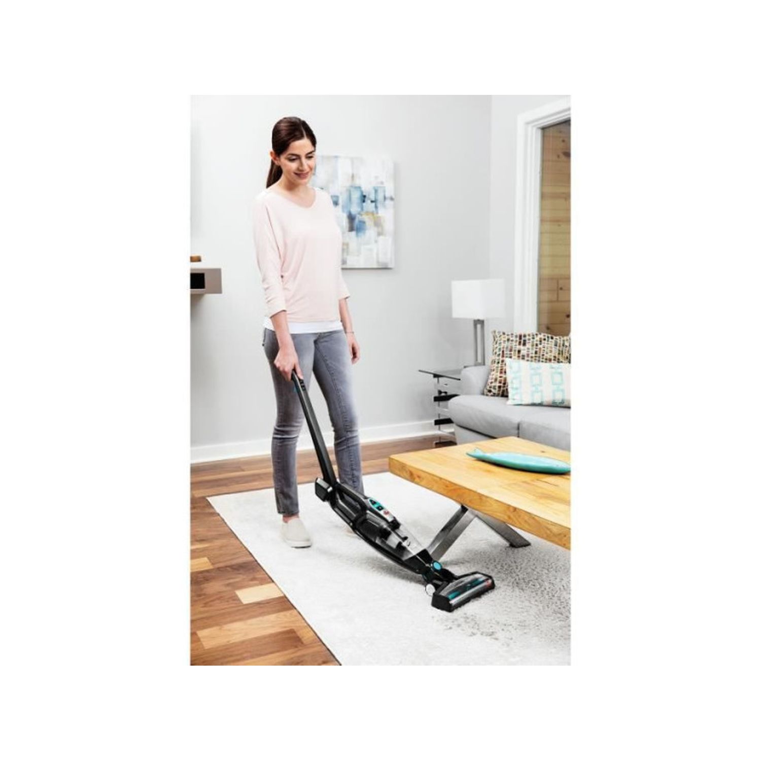 Voir la diapositive 3 : BISSELL Aspirateur balai 2280N - Gris