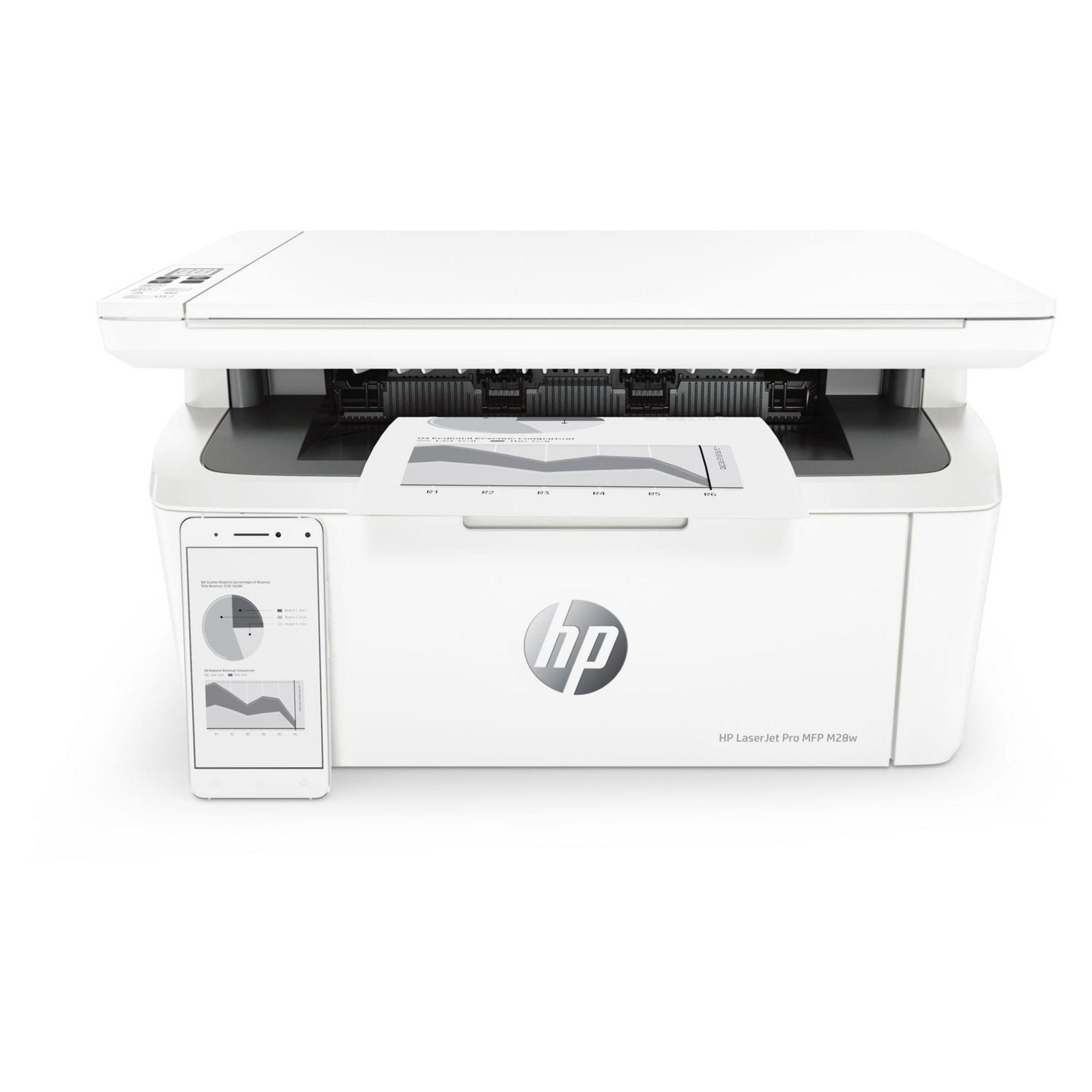Voir la diapositive 3 : HP Imprimante LASERJET PRO M28W - Blanc