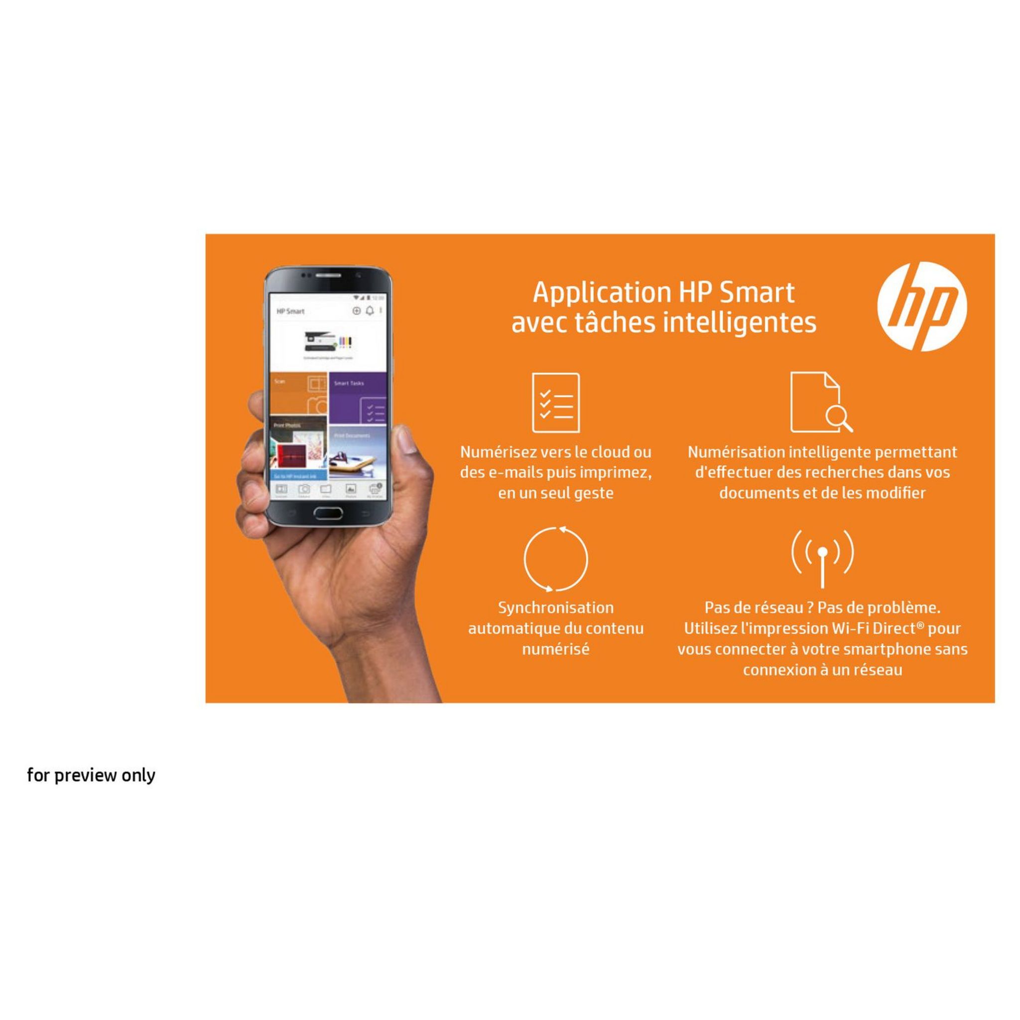 Voir la diapositive 2 : HP Imprimante LASERJET PRO M28W - Blanc