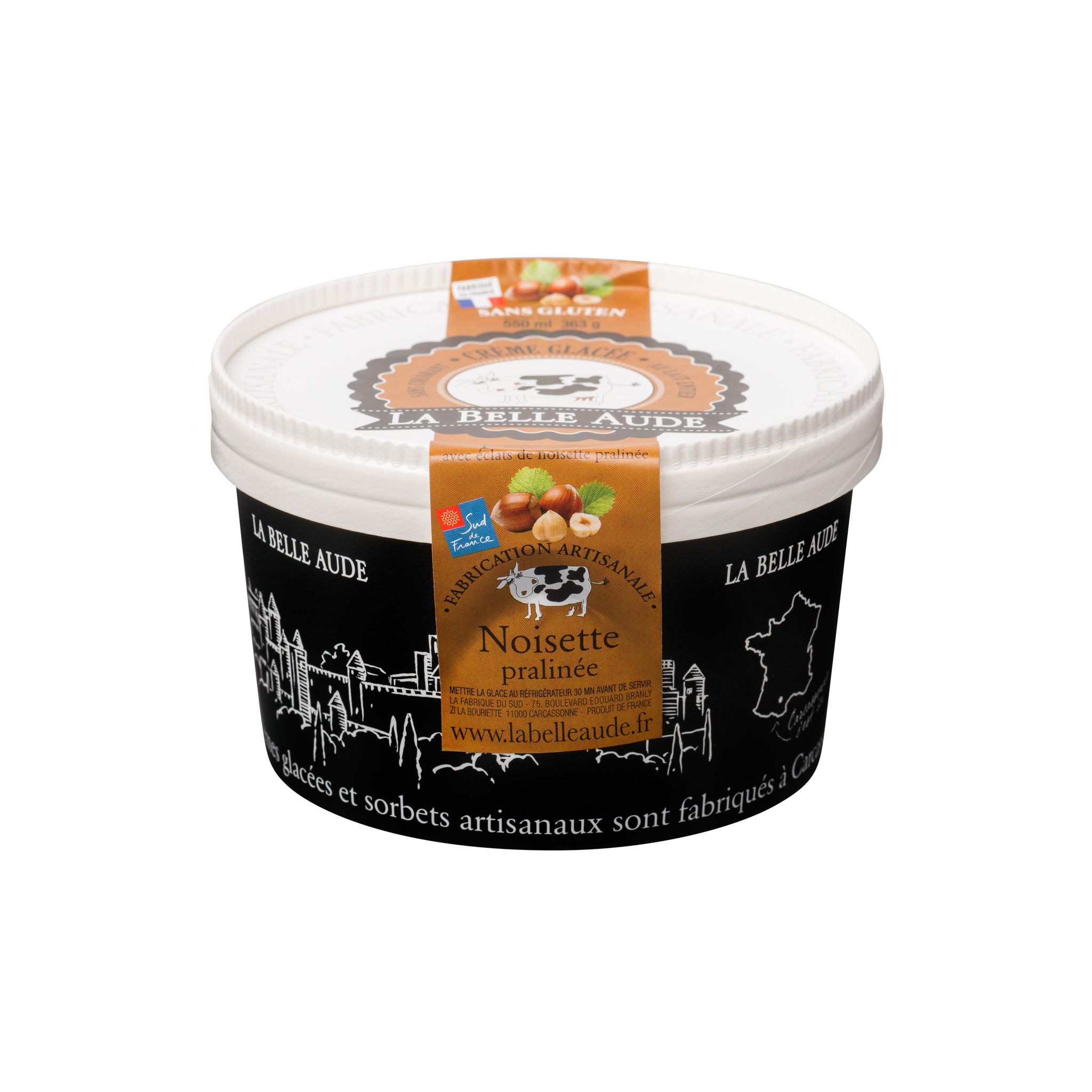 LA BELLE AUDE Pot praliné 363g