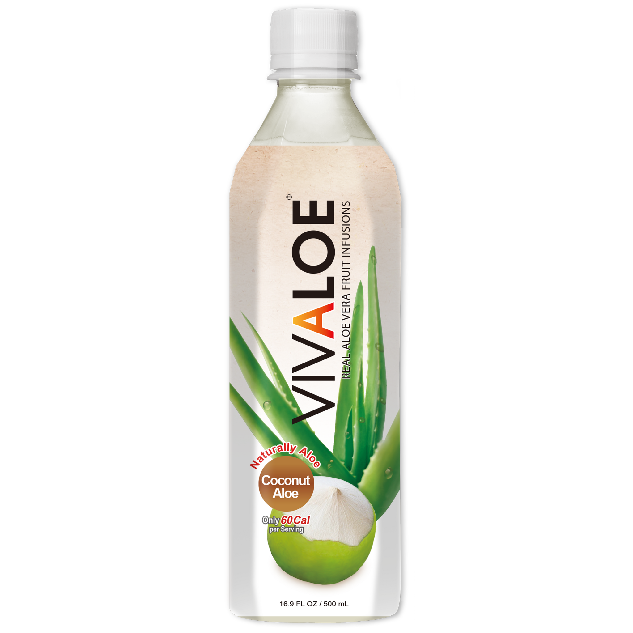 VIVALOE Boisson à l'aloe vera et au jus de coco 50cl