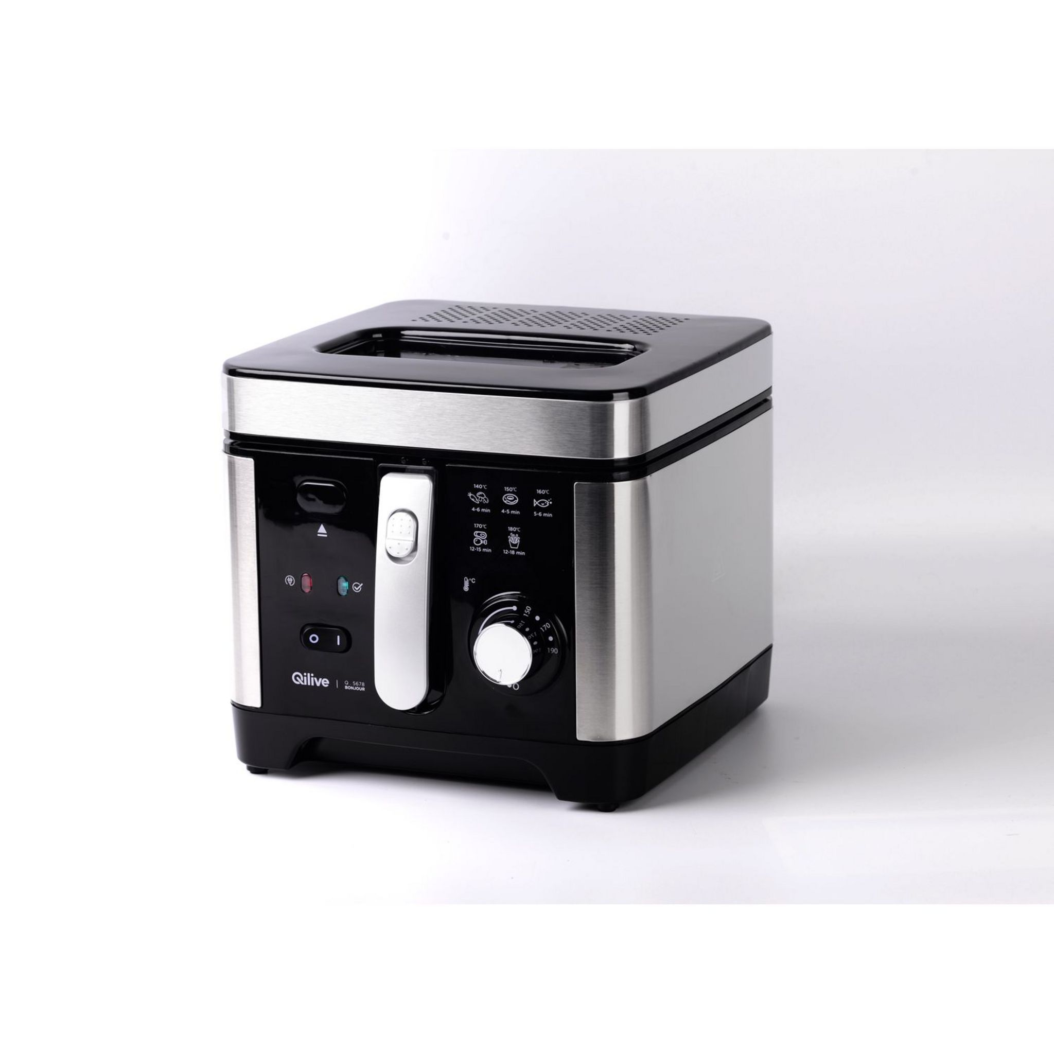 Voir la diapositive 3 : QILIVE Friteuse électrique Q.5678 - Gris