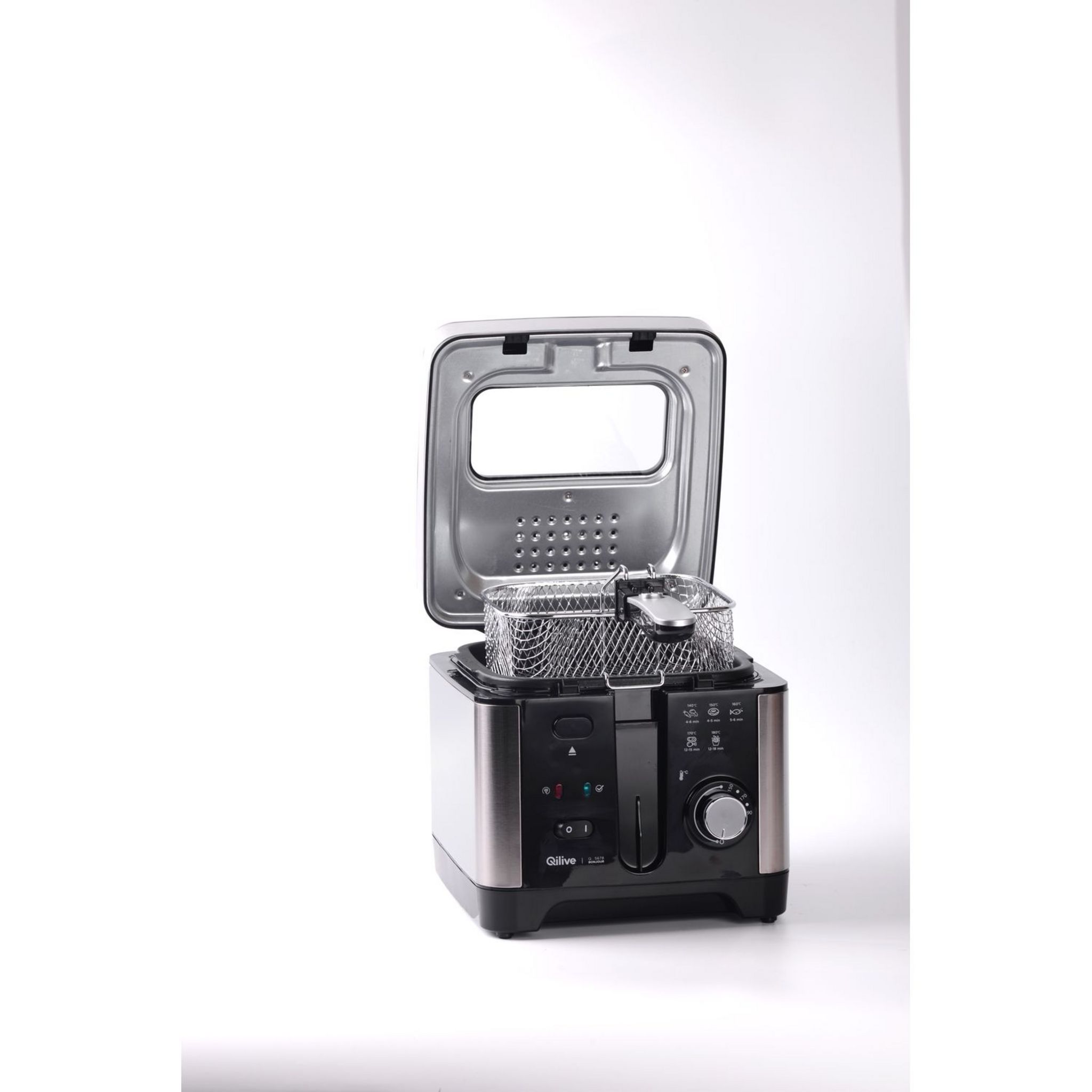 Voir la diapositive 4 : QILIVE Friteuse électrique Q.5678 - Gris