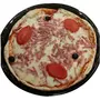 AUCHAN LE TRAITEUR Pizza cuite jambon et fromage 500g