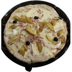 AUCHAN LE TRAITEUR Pizza cuite Normande 500g