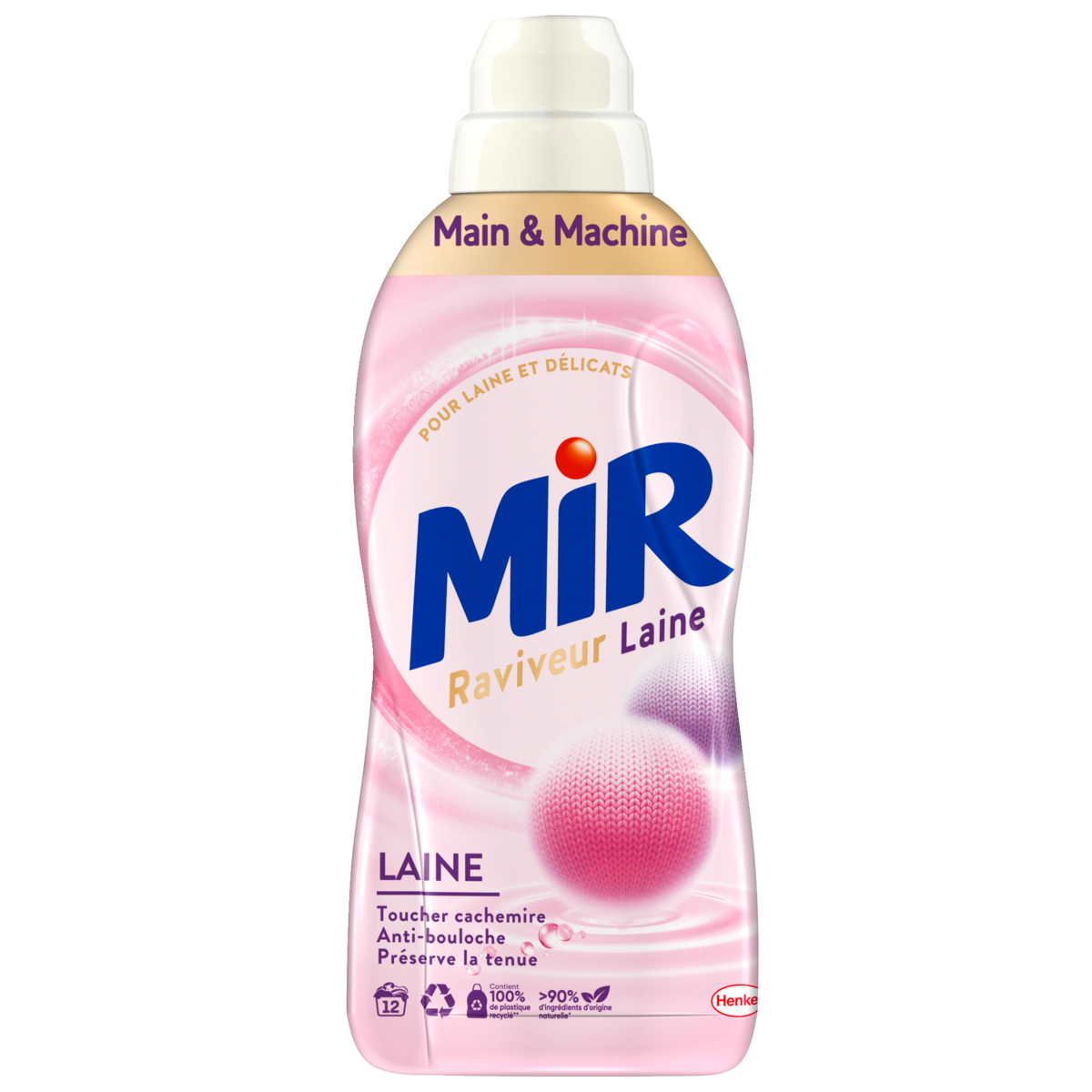 MIR Baume de soin laine & délicats 15 lavages 750ml
