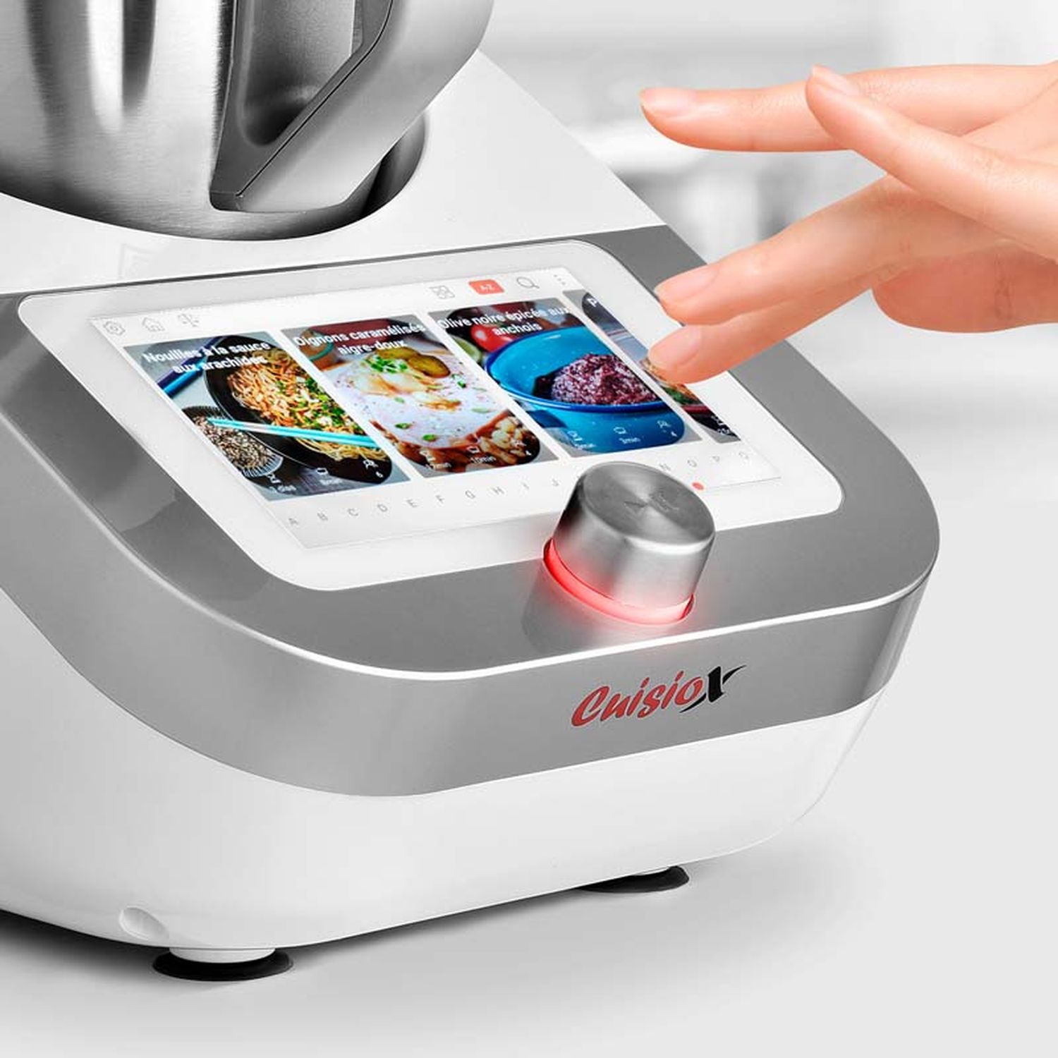 Voir la diapositive 3 : KITCHENCOOK Robot cuiseur multifonction connecté CUISIO X V2 - Gris