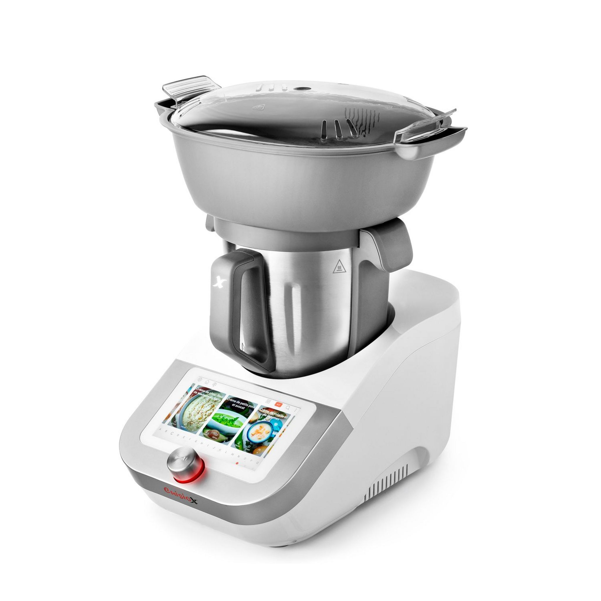 Voir la diapositive 2 : KITCHENCOOK Robot cuiseur multifonction connecté CUISIO X V2 - Gris