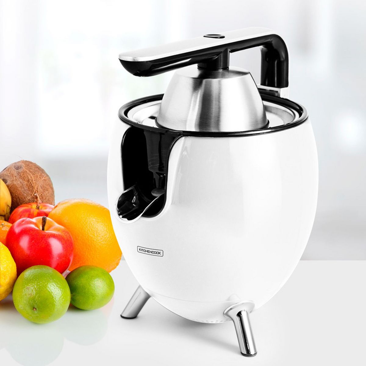 KITCHENCOOK Presse agrume électrique PRESSPOD - Blanc