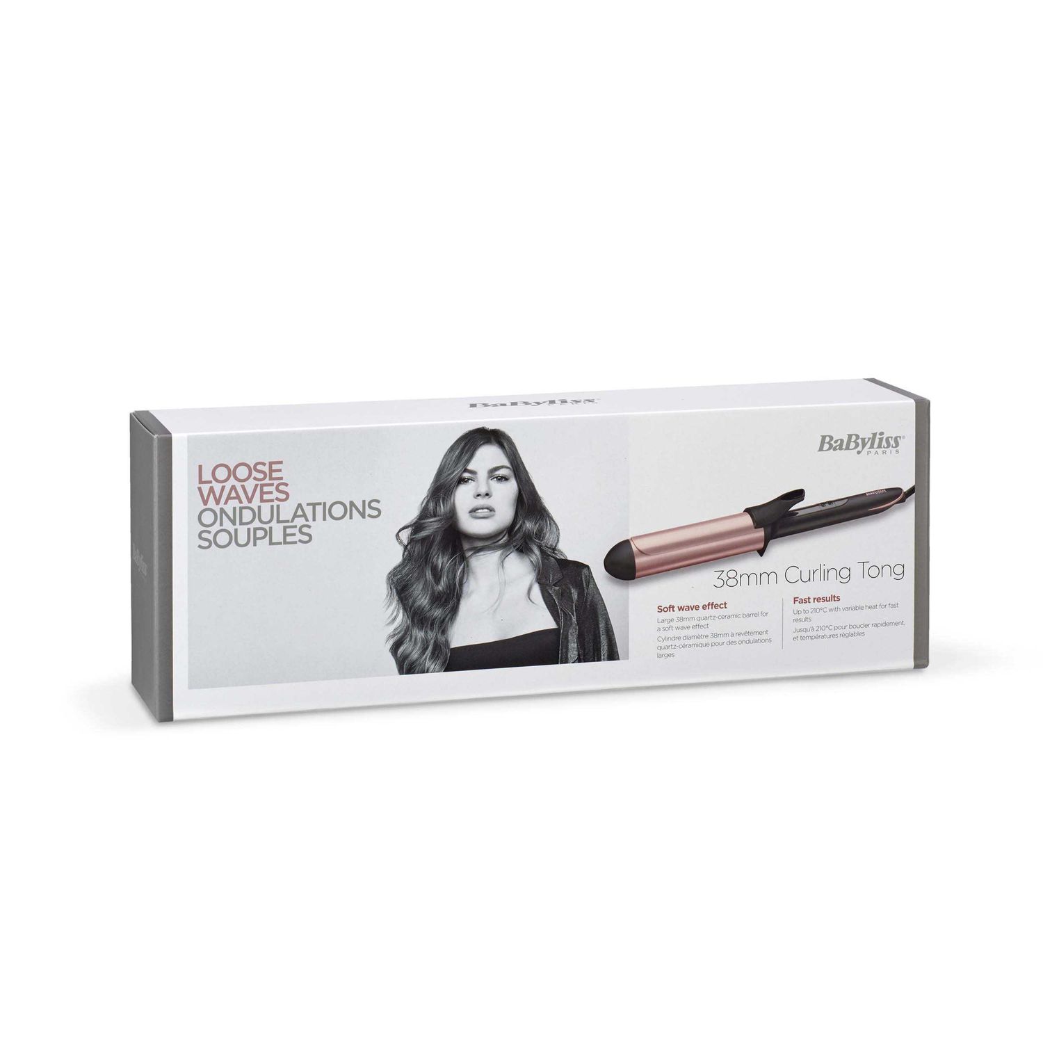 Voir la diapositive 2 : BABYLISS Boucleur C453E - Noir