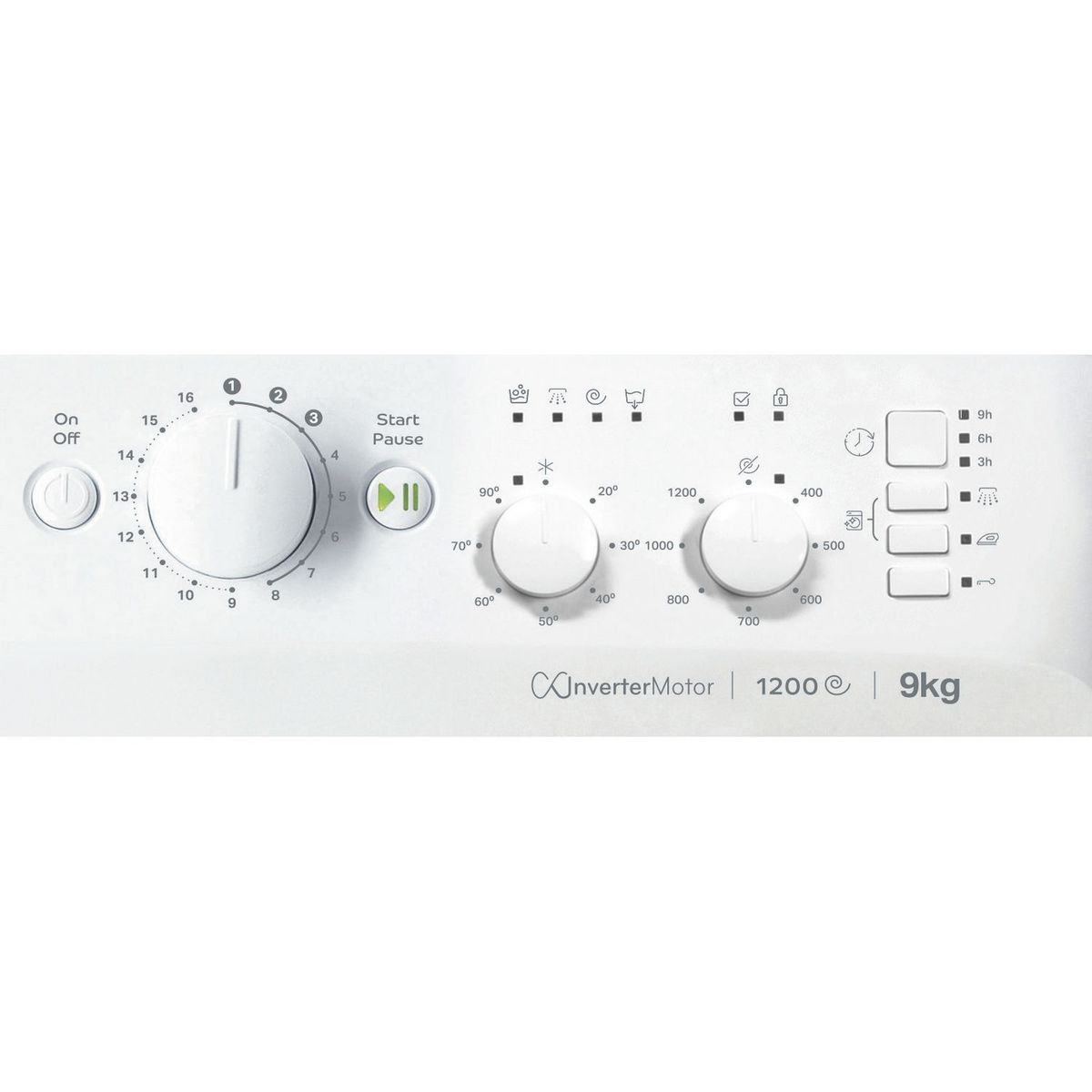 INDESIT Lave linge hublot MTWC91284WEU, 9 kg, 1200 T/min