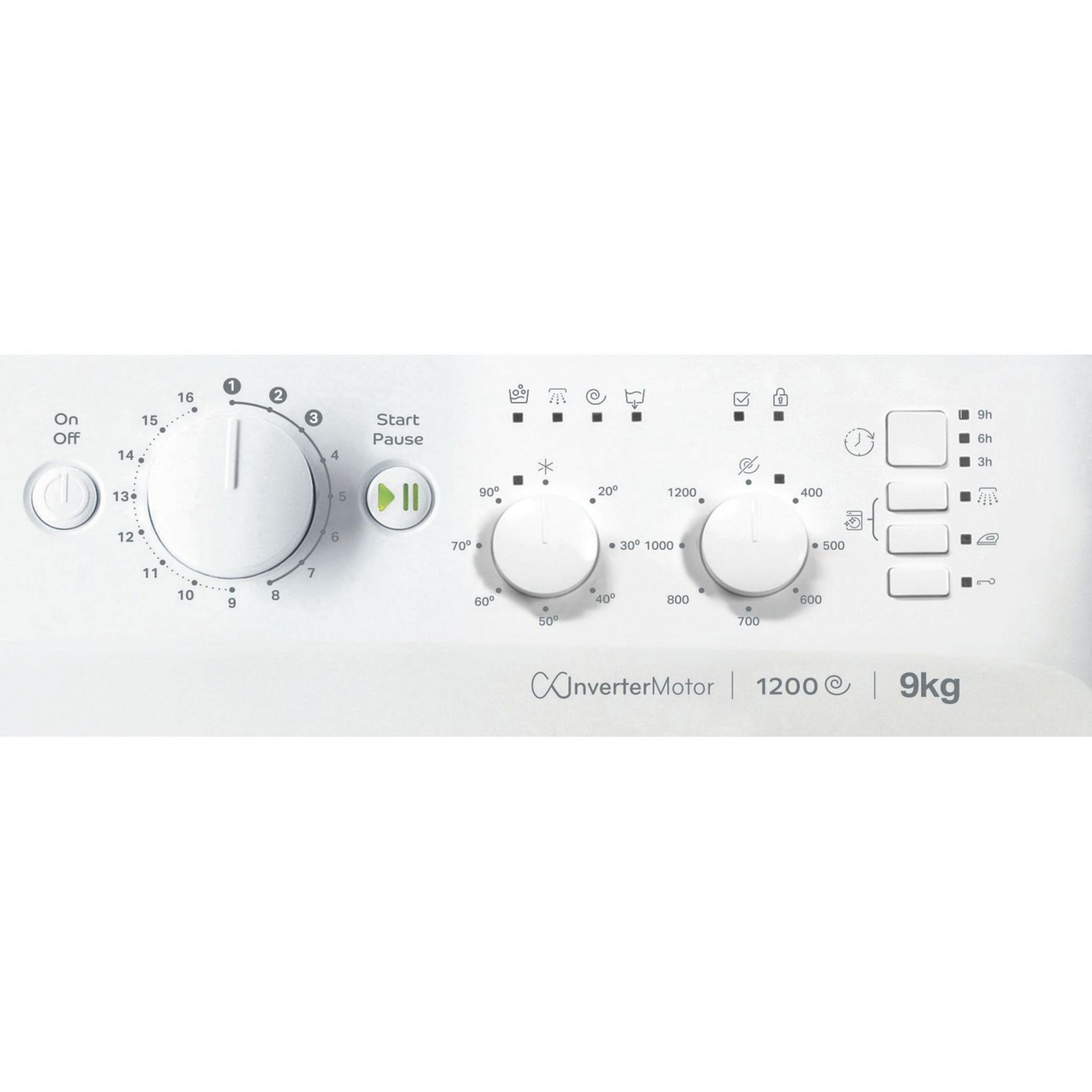 Voir la diapositive 5 : INDESIT Lave linge hublot MTWC91284WEU, 9 kg, 1200 T/min