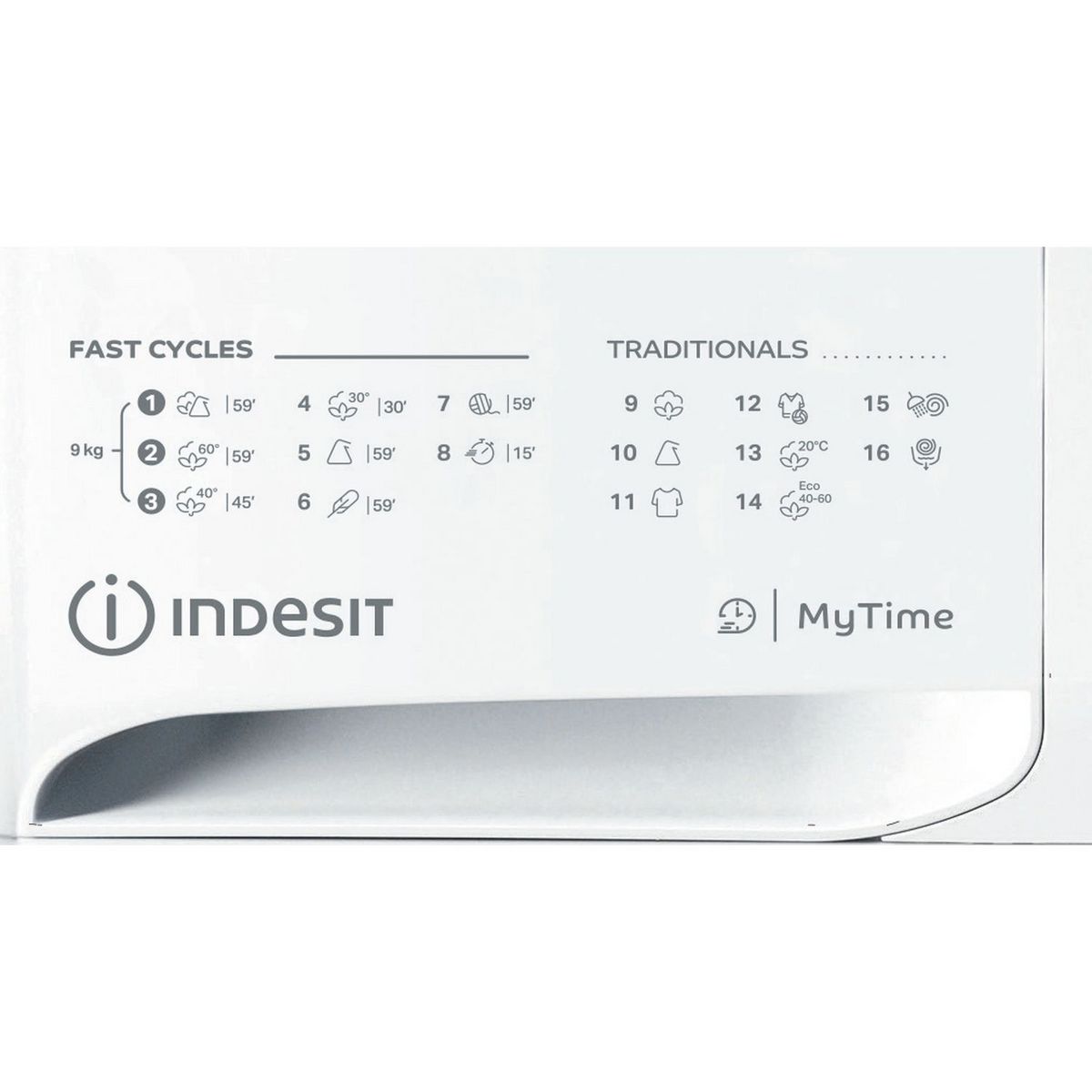 INDESIT Lave linge hublot MTWC91284WEU, 9 kg, 1200 T/min