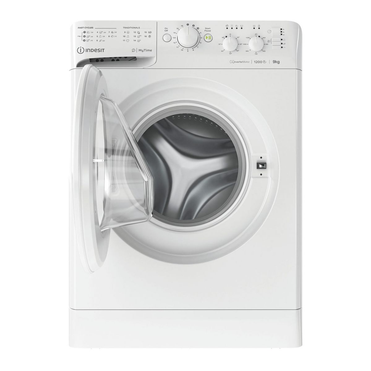 INDESIT Lave linge hublot MTWC91284WEU, 9 kg, 1200 T/min