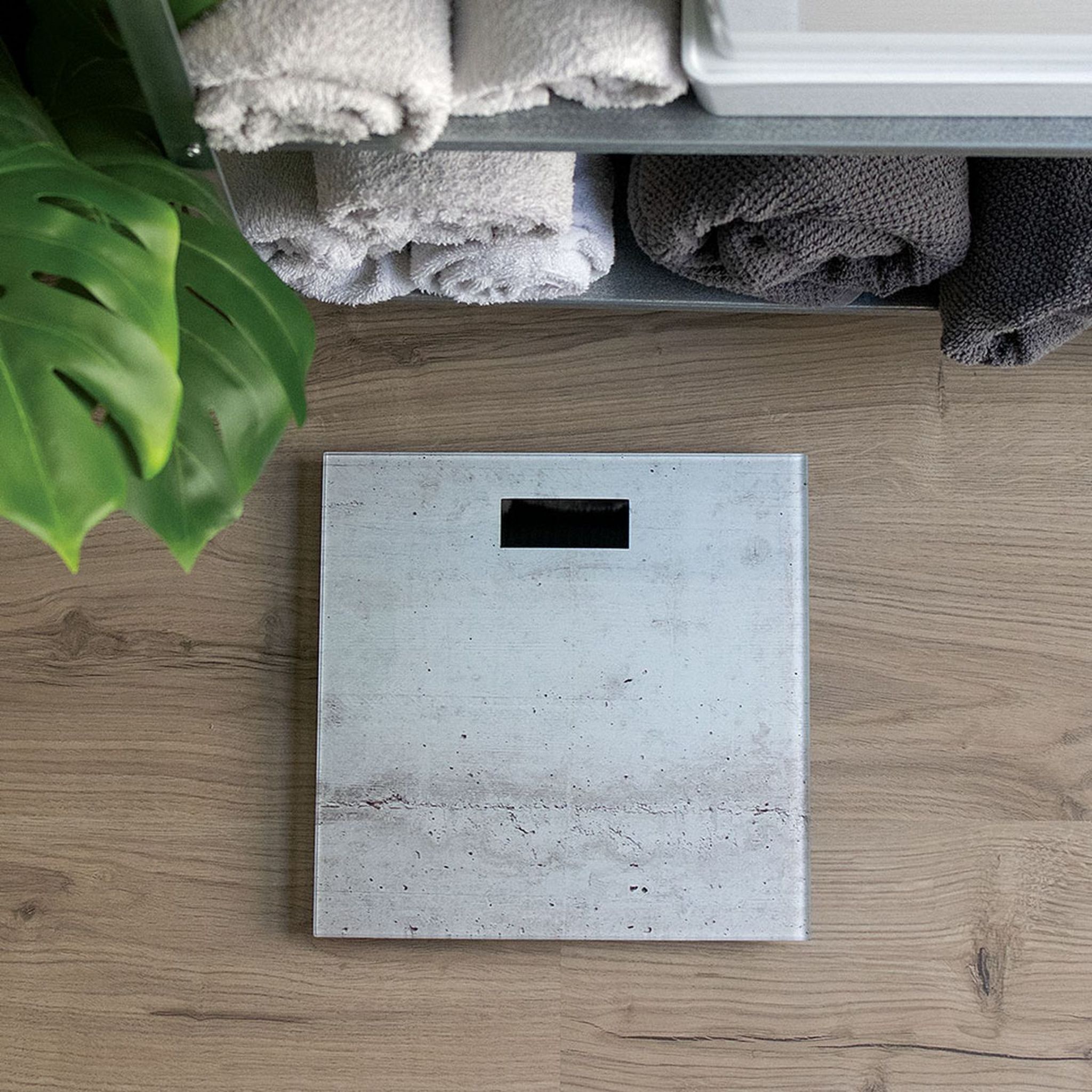 Voir la diapositive 2 : LIVOO Pèse personne DOM382BE - Béton