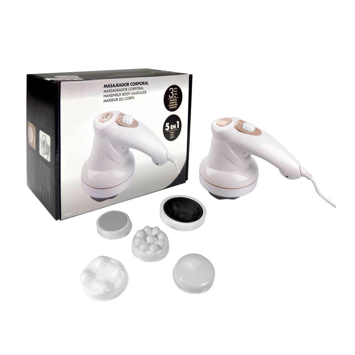 JOCCA Masseur corporel 6017 - Blanc