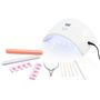 Voir la diapositive 2 : YOGHI Kit de manucure LIKE+ - Blanc