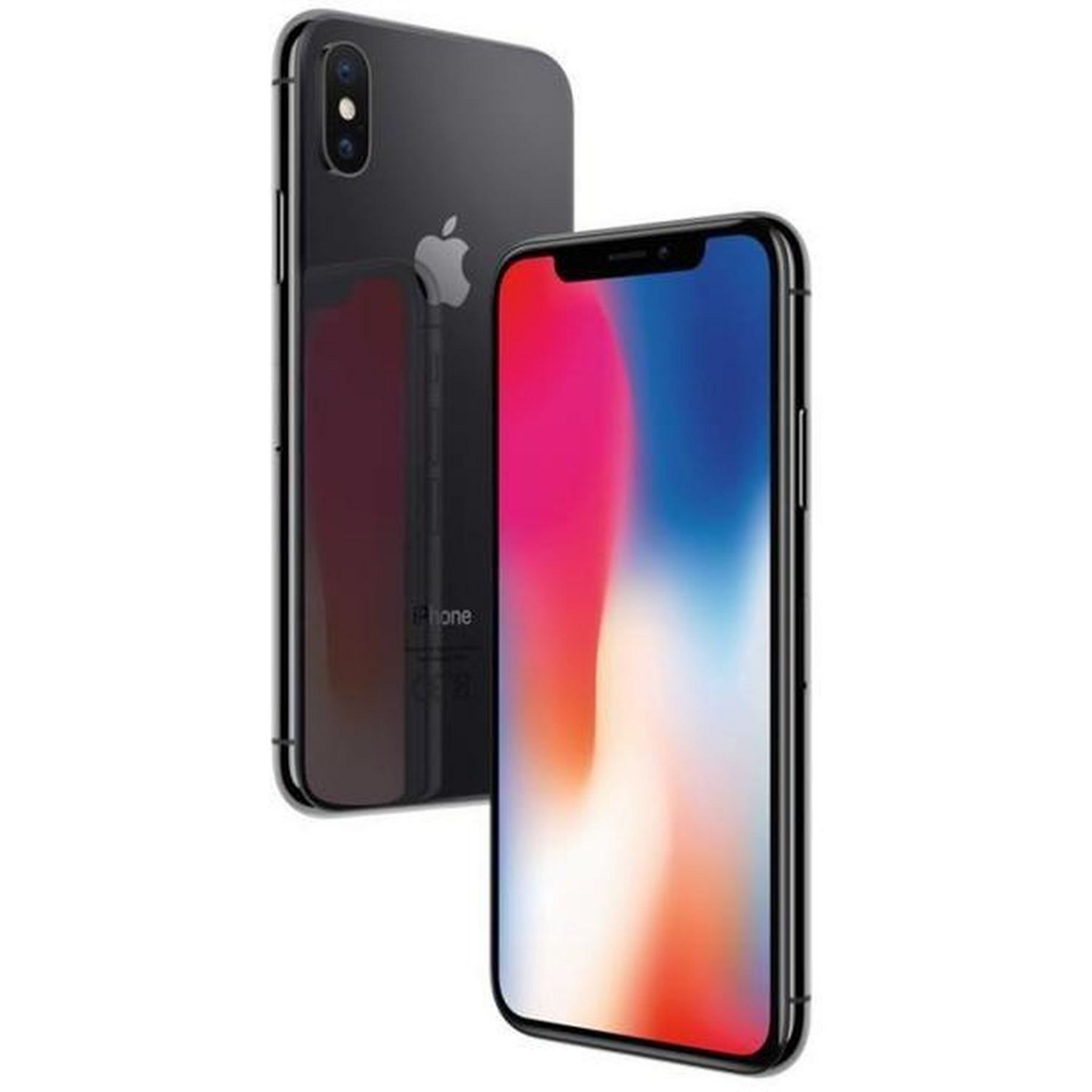 Voir la diapositive 3 : SLP Apple iPhone X reconditionné - 64GO Grade B - Gris