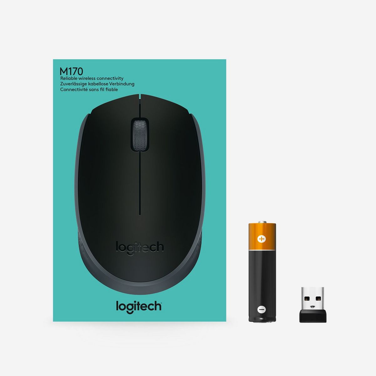 LOGITECH Souris sans Fil M171 Optique Noire