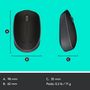 Voir la diapositive 8 : LOGITECH Souris sans Fil M171 Optique Noire