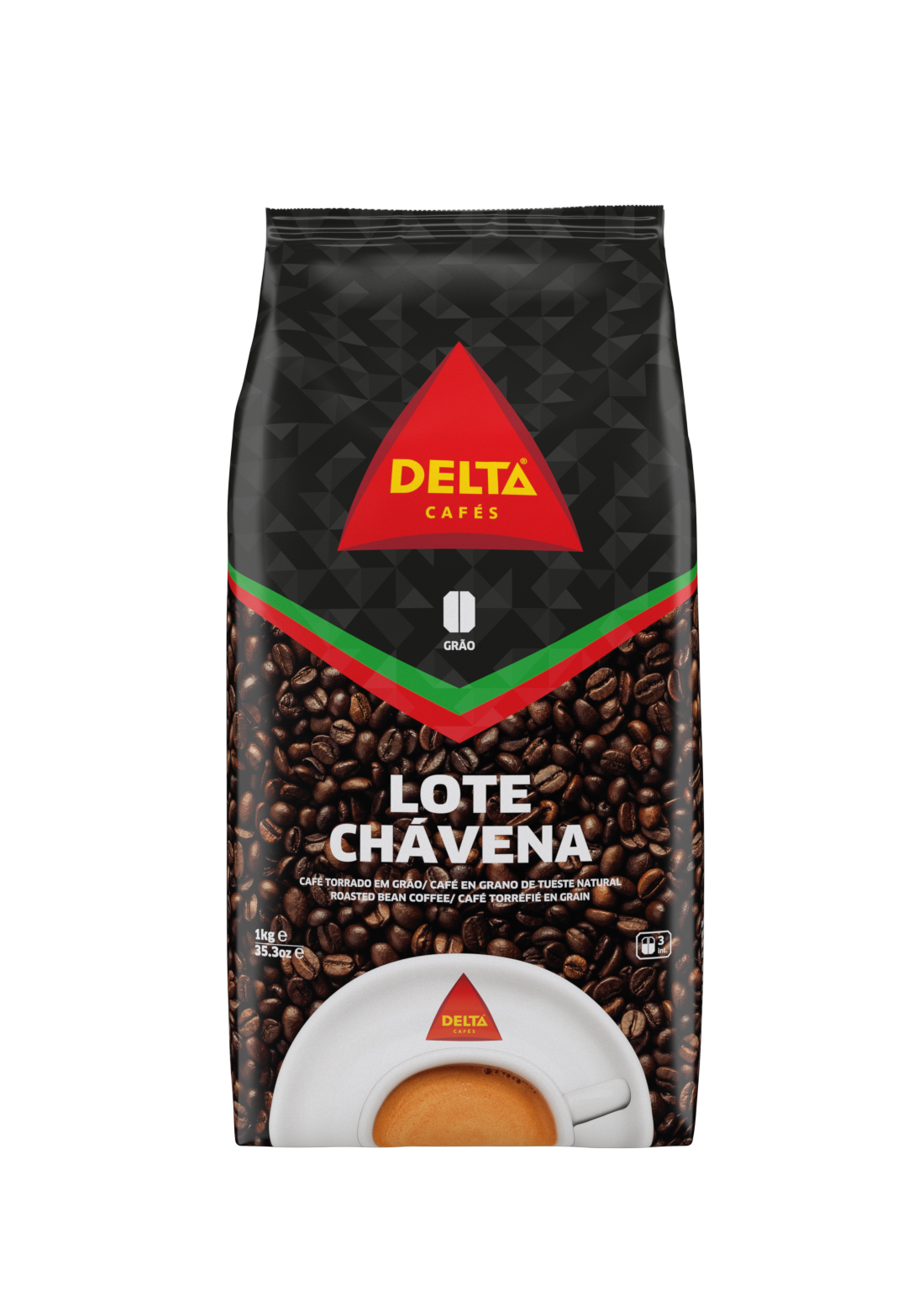 DELTA Café chavena en grain 1kg