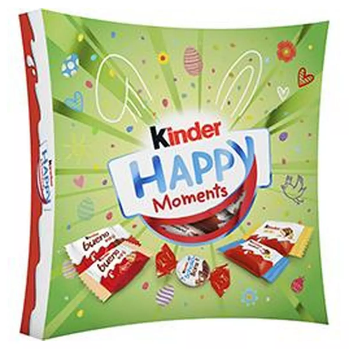 KINDER Happy Moments mini assortiment de chocolats 242g