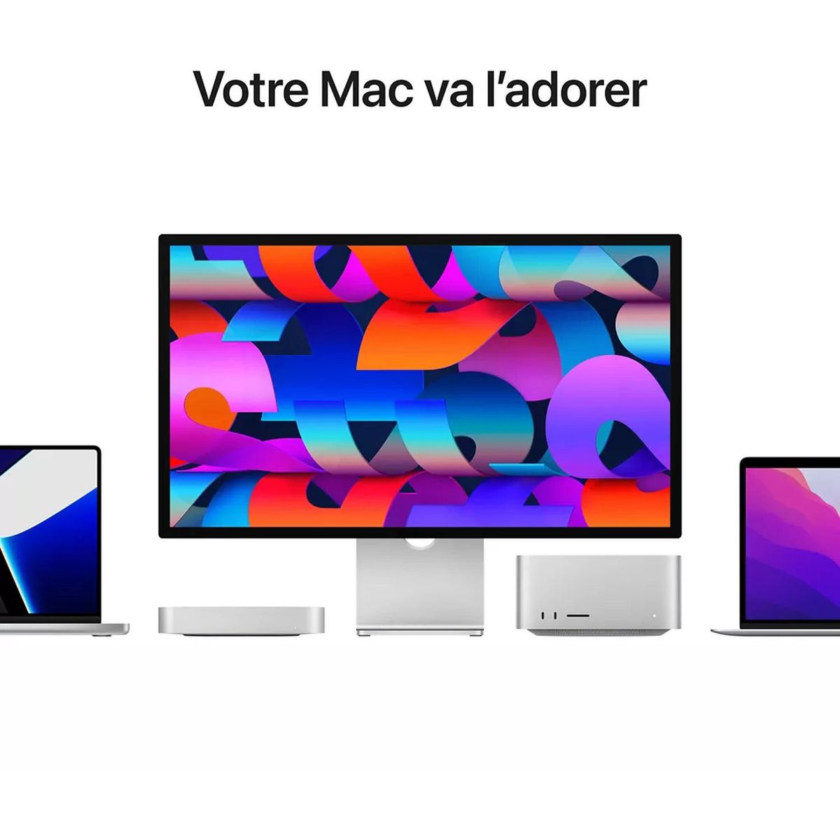 APPLE Ecran STUDIO DISPLAY STANDGLASS - Gris