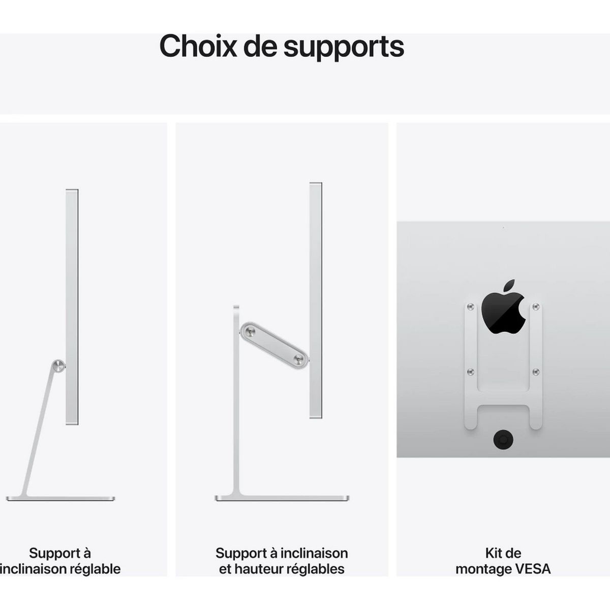 APPLE Ecran STUDIO DISPLAY STANDGLASS - Gris