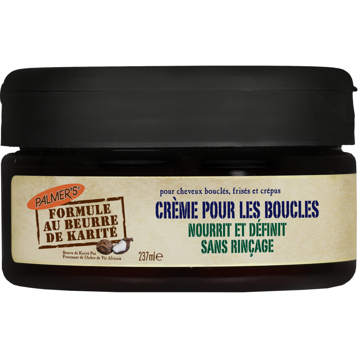 PALMER'S Crème soin au beurre de karité pour cheveux bouclés frisés et crépus 237ml