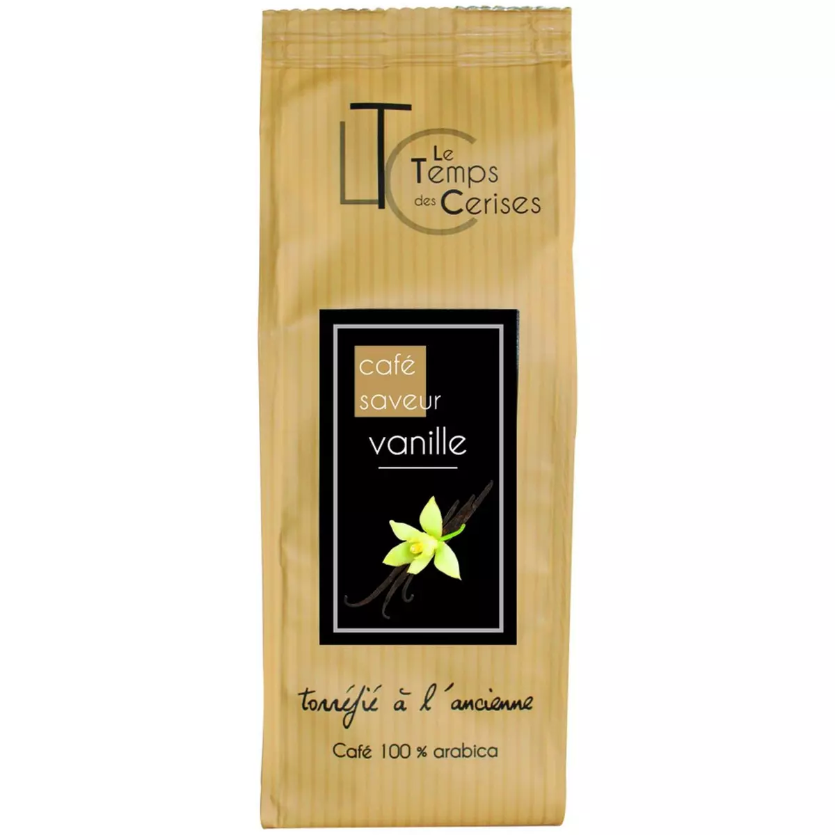 LE TEMPS DES CERISES Café moulu 100% arabica saveur vanille 250g