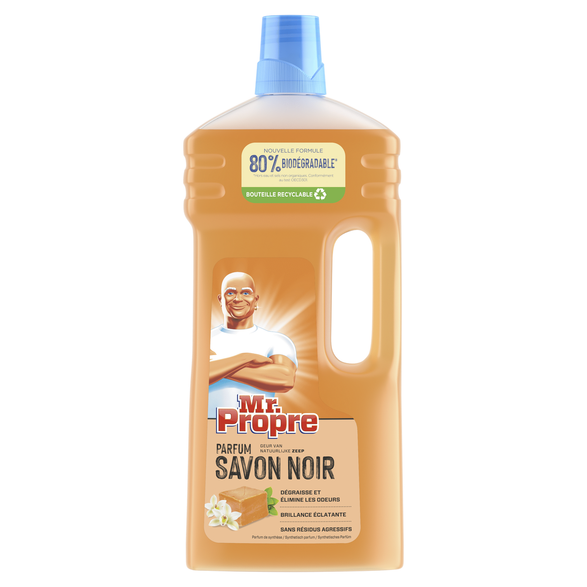 MR.PROPRE Nettoyant multi-usages dégraissant au savon noir 1.5l